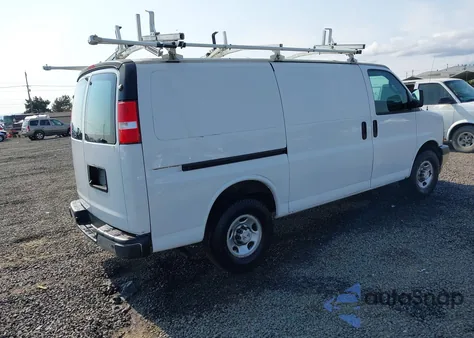 2019 Chevrolet Express 2500 Work Van из США, поврежденный, VIN 1GCWGAFP3K1358948